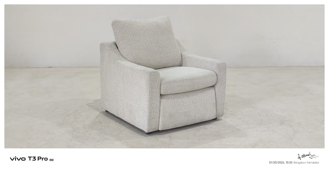 55113M(2) - 1 SEATER RECLINER(ELECTRIC) - BLR WH