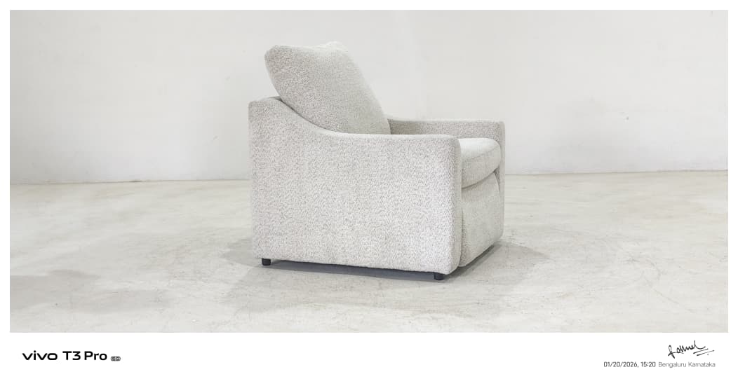 55113M(2) - 1 SEATER RECLINER(ELECTRIC) - BLR WH