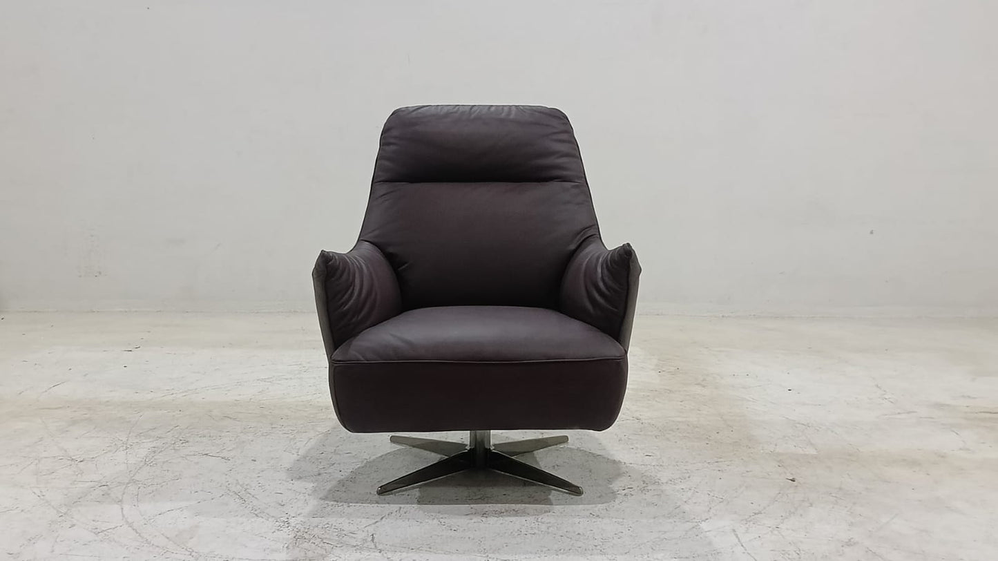 C065-066-24 - SWIVEL CHAIR - BLR WH