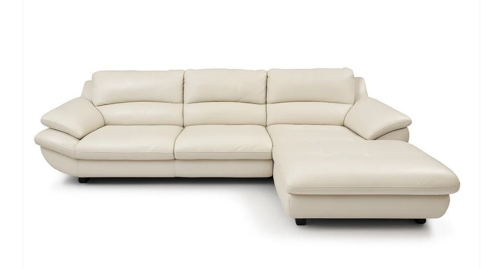 1235 - 3 SEATER+CHAISE - HYD WH