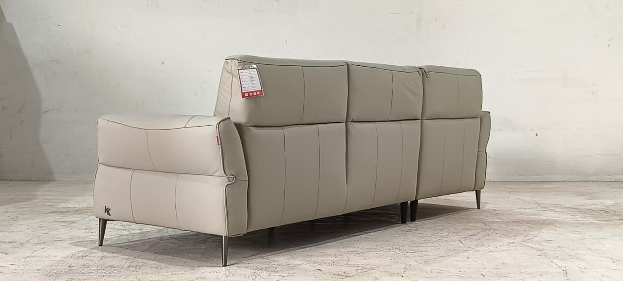 9635(4) - 3 SEATER+CHAISE - BLR WH