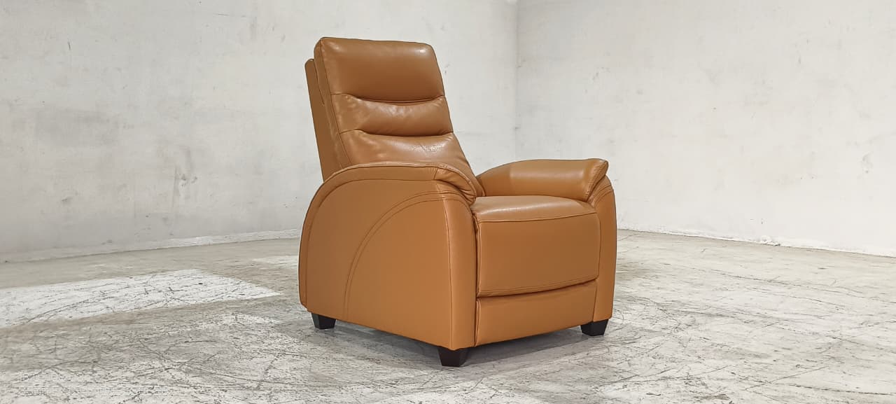 KM.A121(2) - 1 SEATER RECLINER (ELECTRIC) - BLR WH