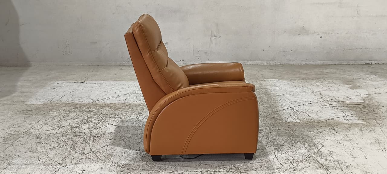 KM.A121(2) - 1 SEATER RECLINER (ELECTRIC) - BLR WH