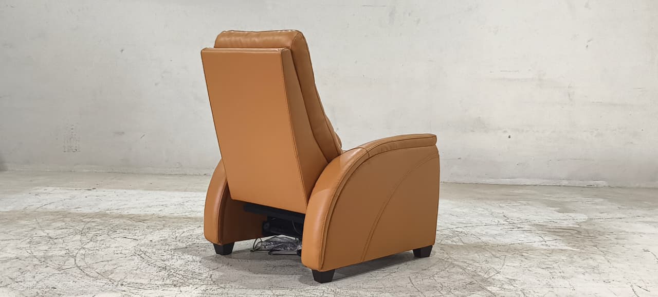 KM.A121(2) - 1 SEATER RECLINER (ELECTRIC) - BLR WH
