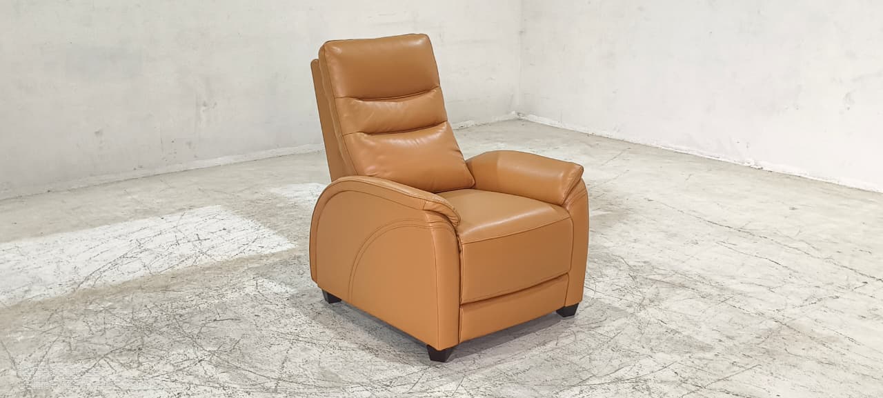 KM.A121(2) - 1 SEATER RECLINER (ELECTRIC) - BLR WH