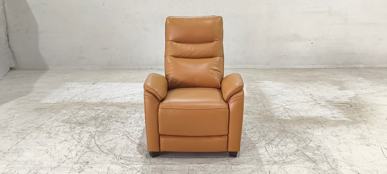KM.A121(2) - 1 SEATER RECLINER (ELECTRIC) - BLR WH