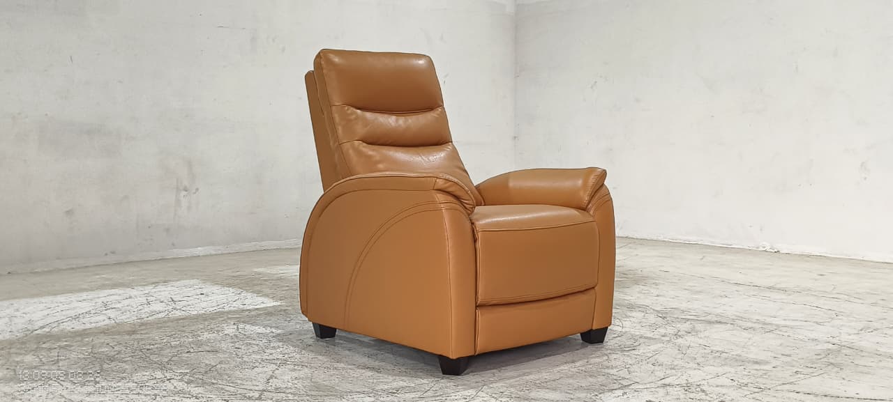 KM.A121(2) - 1 SEATER RECLINER (ELECTRIC) - BLR WH