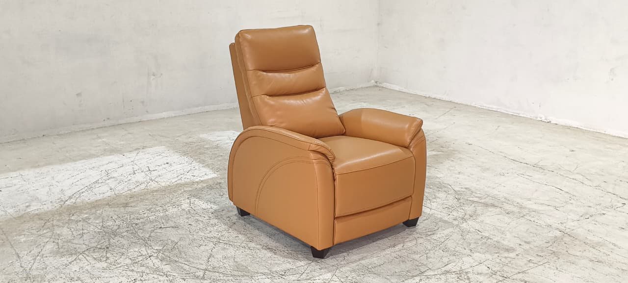 KM.A121(2) - 1 SEATER RECLINER (ELECTRIC) - BLR WH