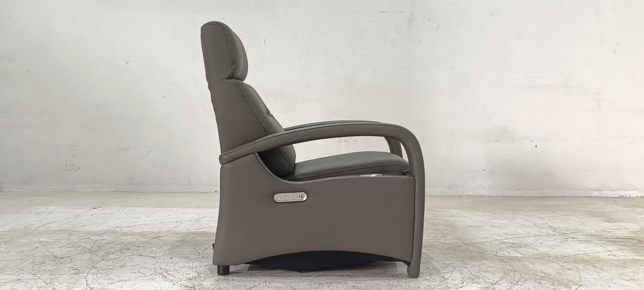 AW2312C - 1 SEATER RECLINER(ELECTRIC) - BLR WH