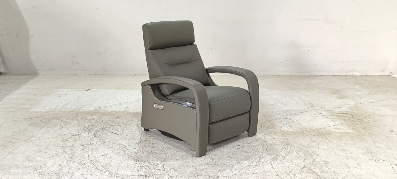 AW2312C - 1 SEATER RECLINER(ELECTRIC) - BLR WH