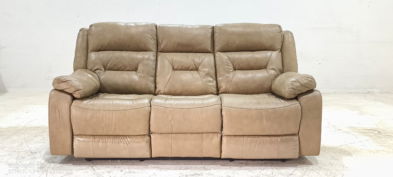 850286M - 3 SEATER RECLINER (ELECTRIC) - BLR WH