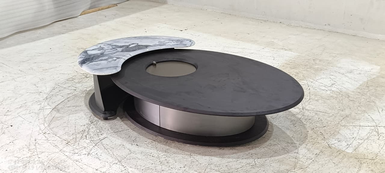 HVM-22003 - COFFEE TABLE - BLR WH