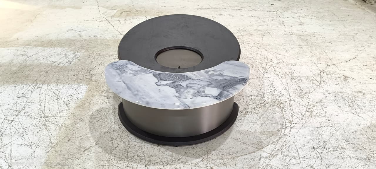 HVM-22003 - COFFEE TABLE - BLR WH