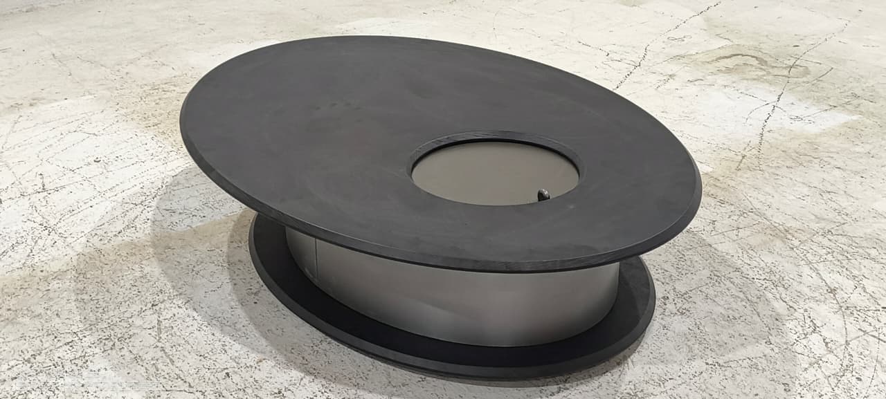 HVM-22003 - COFFEE TABLE - BLR WH