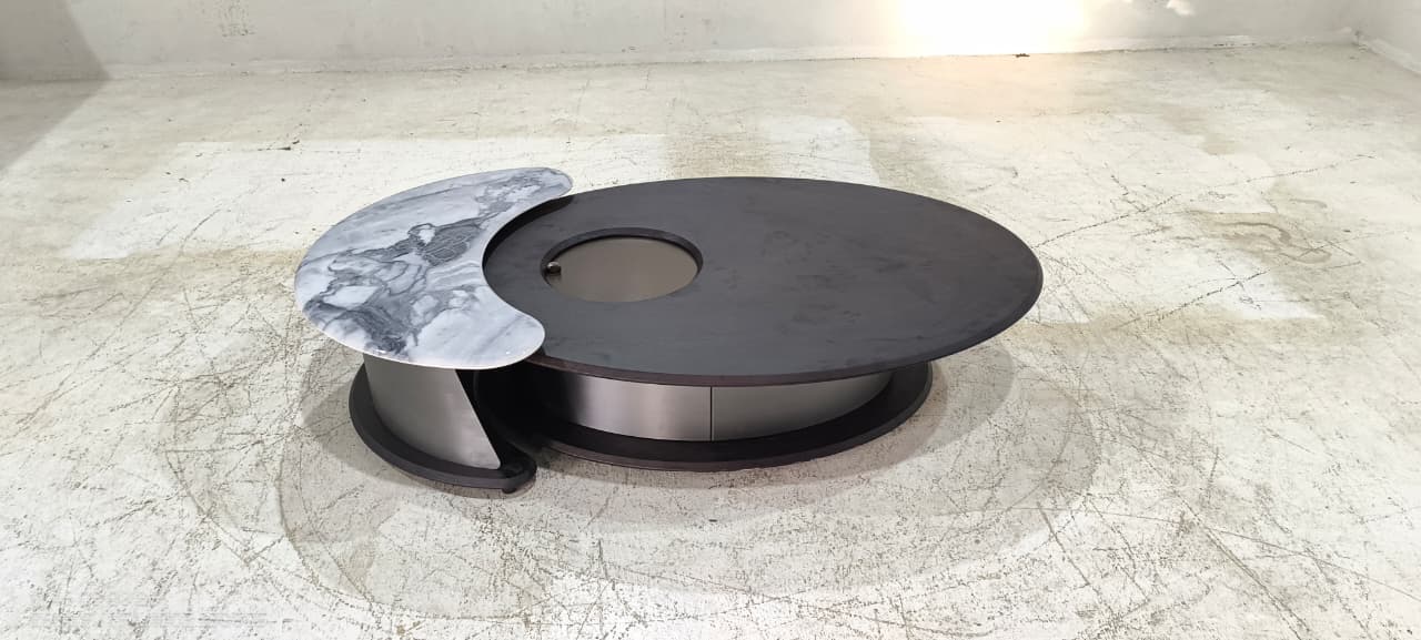 HVM-22003 - COFFEE TABLE - BLR WH