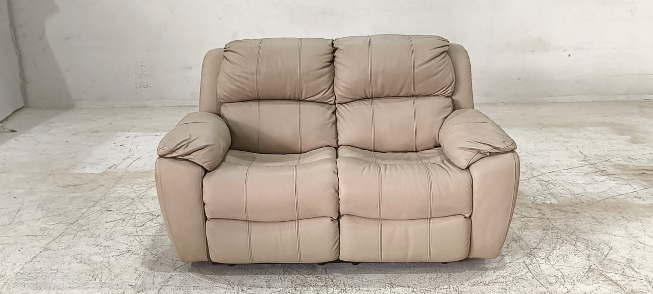 1238 - 2 SEATER RECLINER(ELECTRIC) - BLR WH