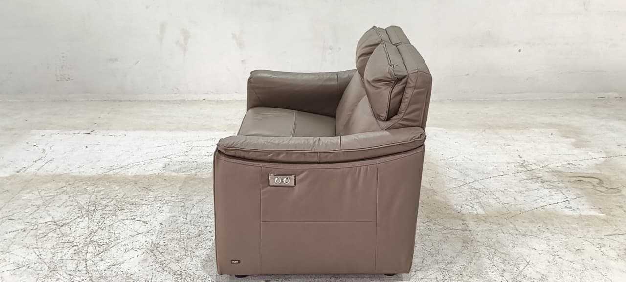KM.5035 - 2 SEATER RECLINER(ELECTRIC) - BLR WH