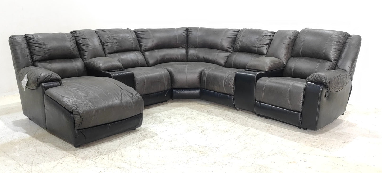 5030116+19+46+41+57*2+77(3) - CORNER SOFA - BLR WH