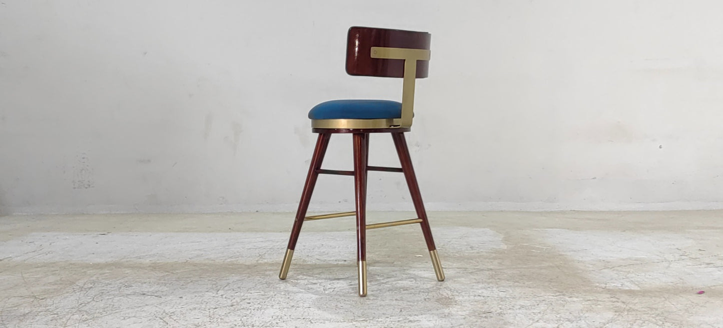 CHAPLIN - BAR STOOL - BLR WH