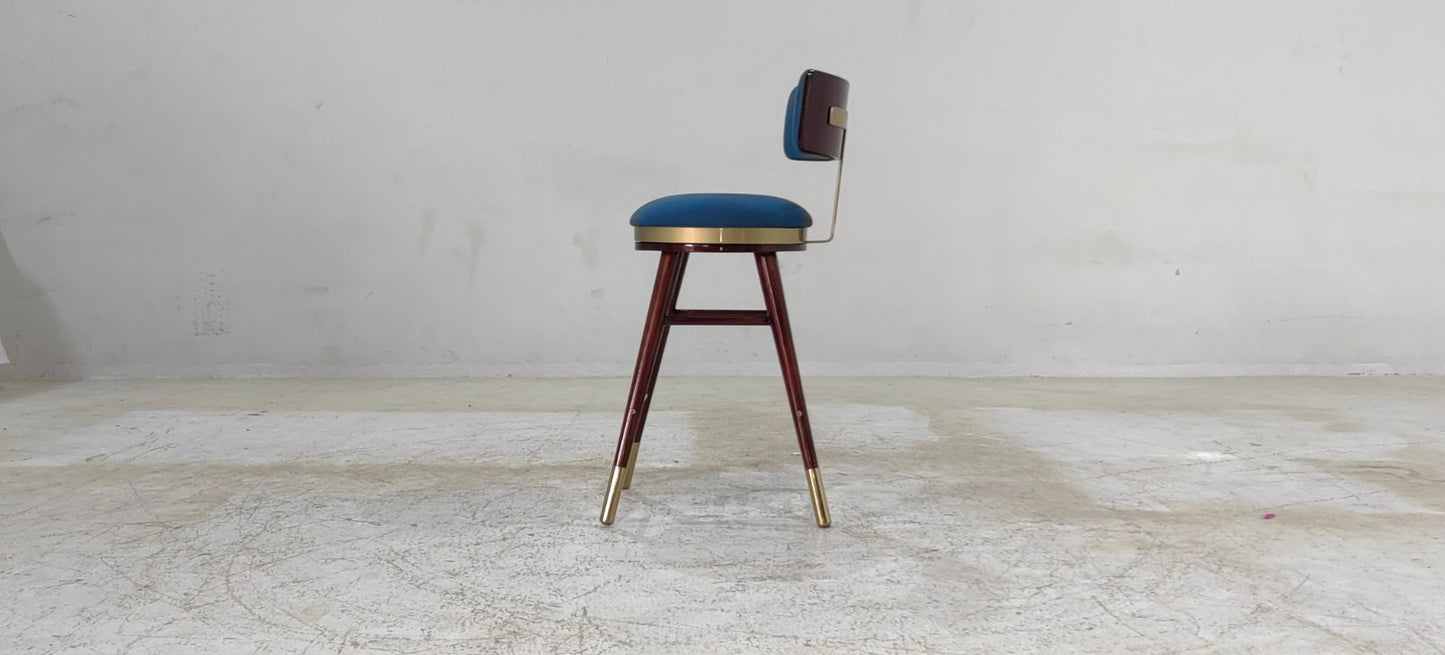 CHAPLIN - BAR STOOL - BLR WH