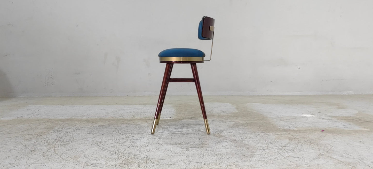 CHAPLIN - BAR STOOL - BLR WH