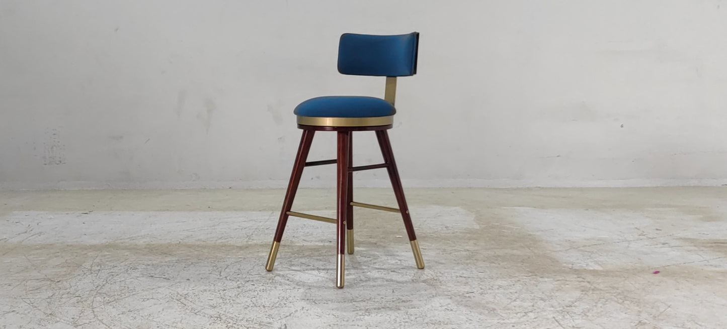 CHAPLIN - BAR STOOL - BLR WH