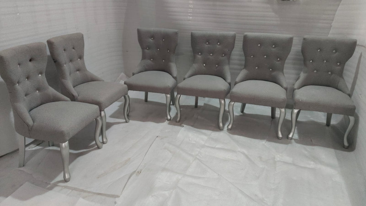 D650-03(6) - DINING CHAIR - HYD WH