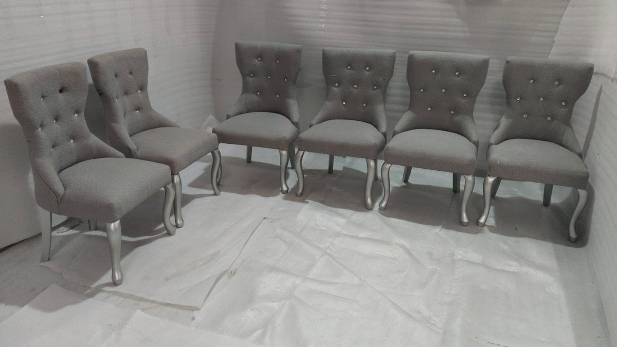 D650-03(6) - DINING CHAIR - HYD WH