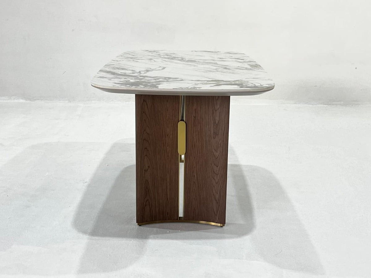 PT3018T-1 - DINING TABLE - BLR WH