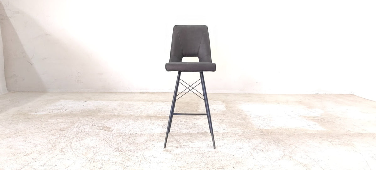 HB-0802-BS(2) - BAR STOOL - BLR WH