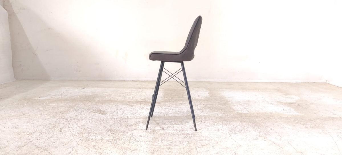HB-0802-BS(2) - BAR STOOL - BLR WH