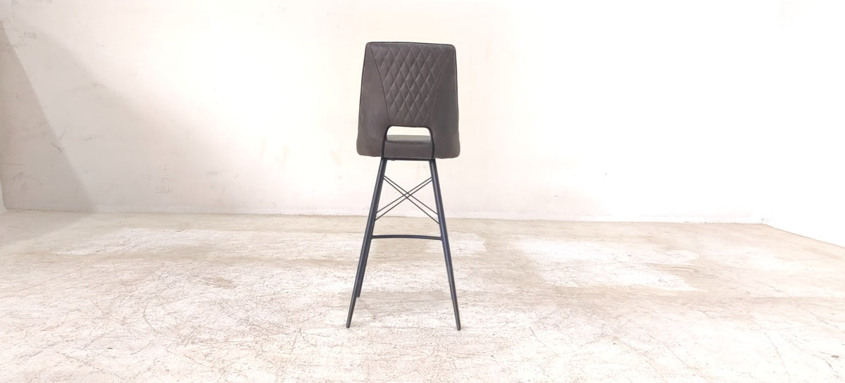 HB-0802-BS(2) - BAR STOOL - BLR WH