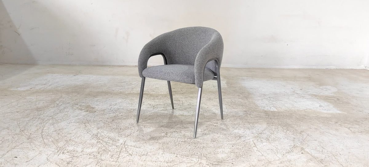 CH567(11) - DINING CHAIR - BLR WH