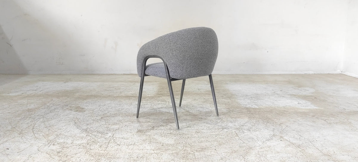 CH567(11) - DINING CHAIR - BLR WH