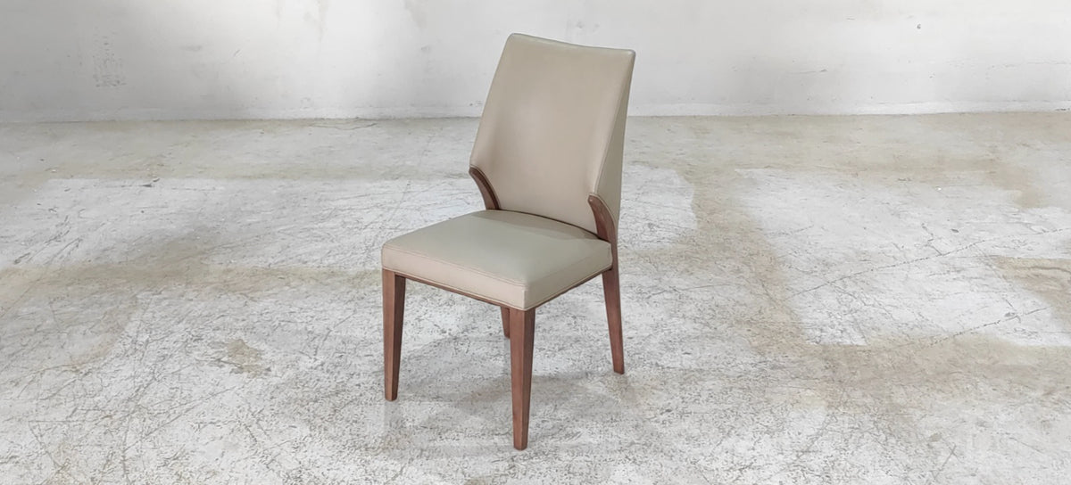 C051(3) - DINING CHAIR - BLR WH