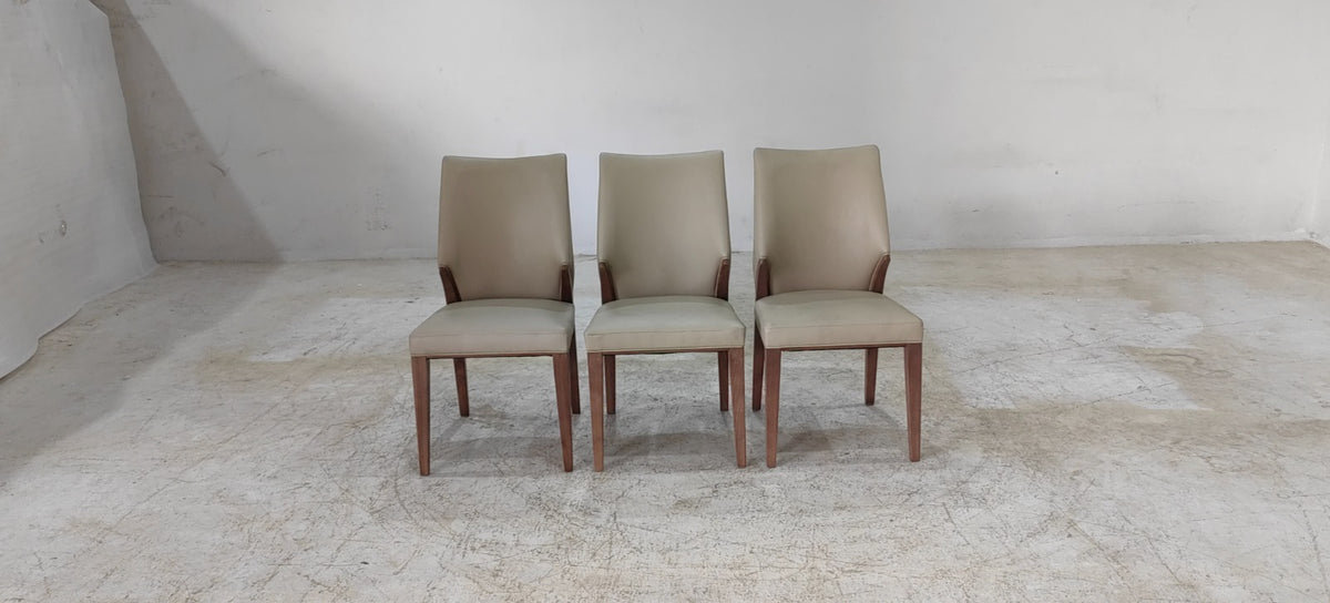 C051(3) - DINING CHAIR - BLR WH