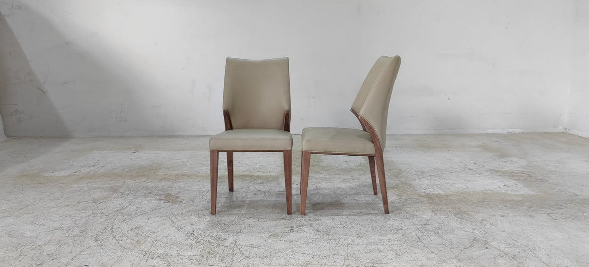 C051(3) - DINING CHAIR - BLR WH