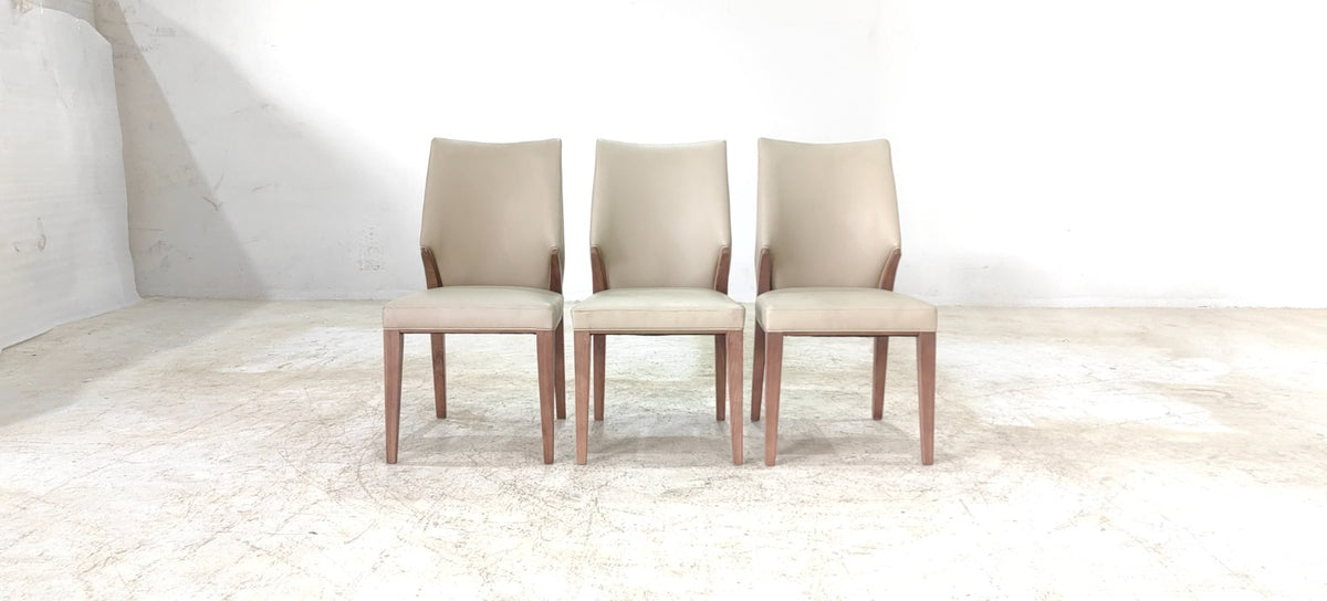 C051(3) - DINING CHAIR - BLR WH