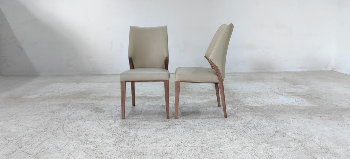 C051(3) - DINING CHAIR - BLR WH