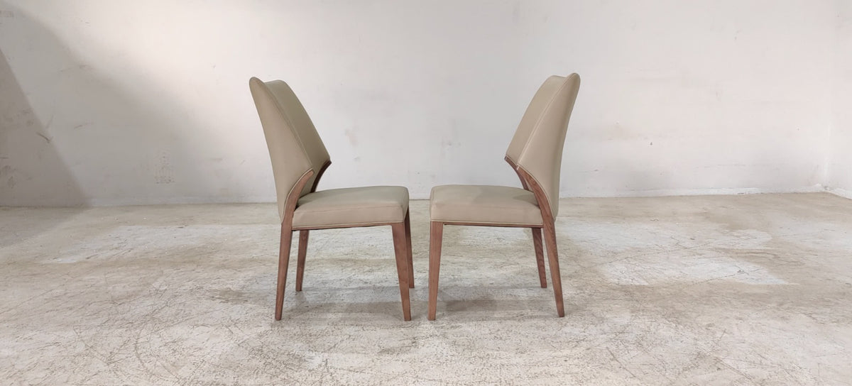 C051(3) - DINING CHAIR - BLR WH