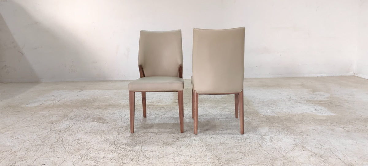 C051(3) - DINING CHAIR - BLR WH