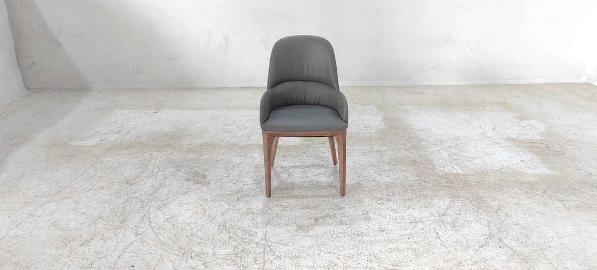 C064(2) - DINING CHAIR - BLR WH