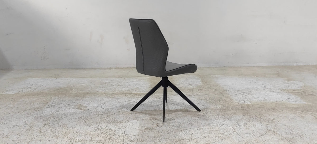VD9638(2) - DINING CHAIR - BLR WH