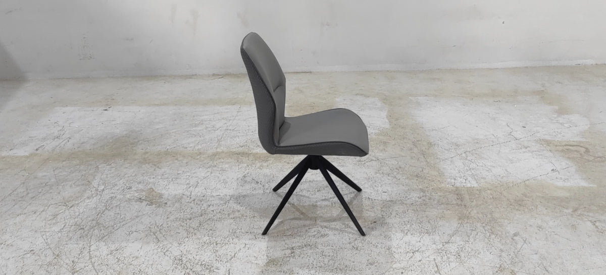 VD9638(2) - DINING CHAIR - BLR WH