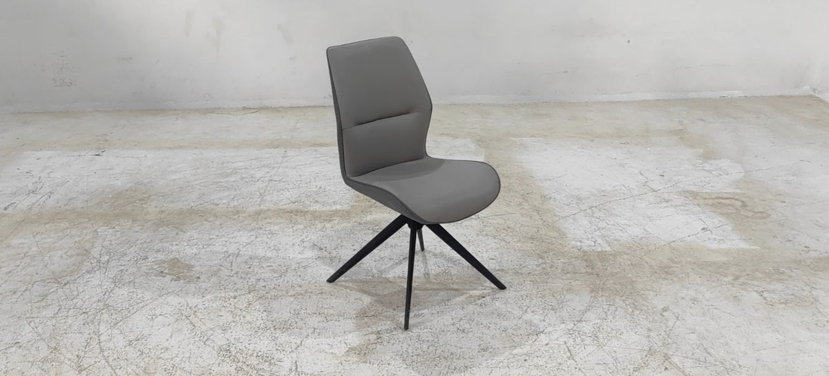 VD9638(2) - DINING CHAIR - BLR WH