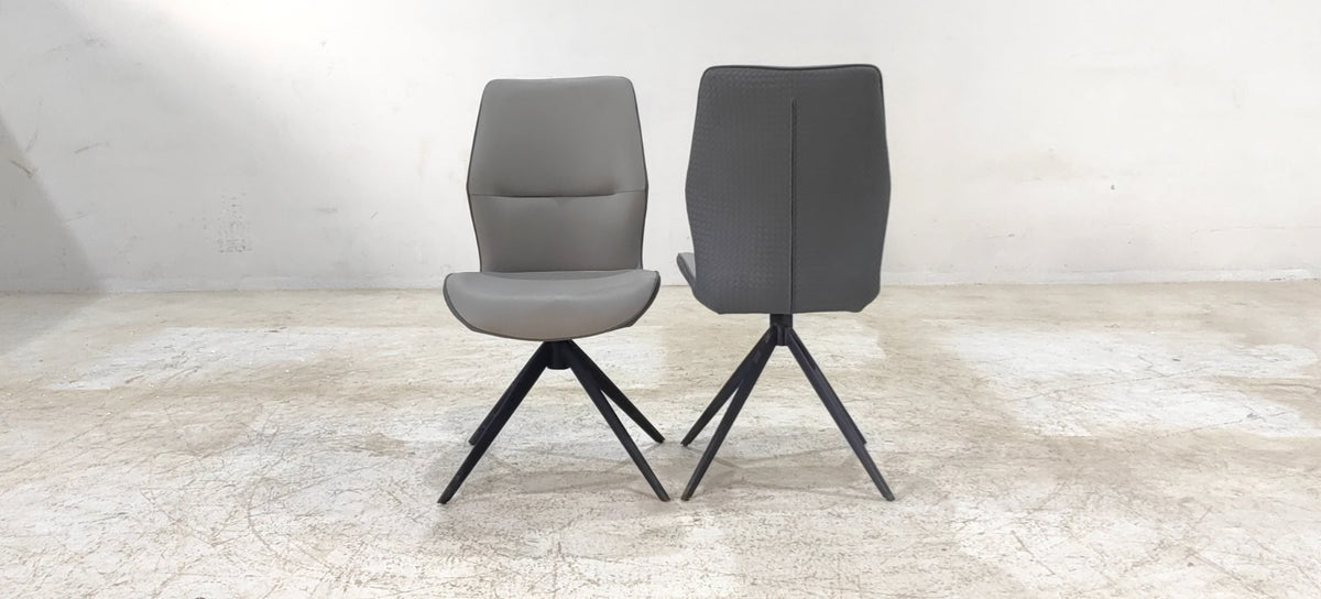VD9638(2) - DINING CHAIR - BLR WH