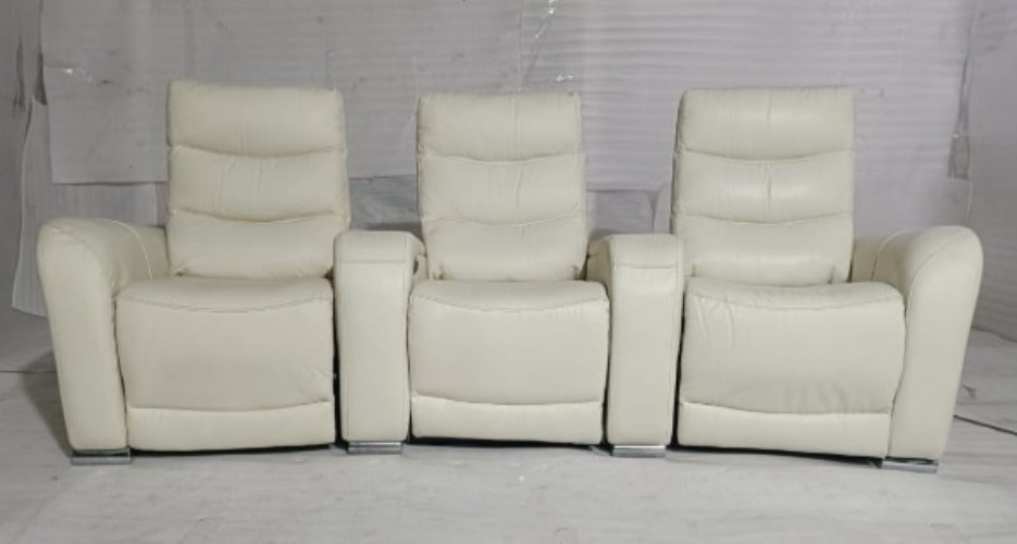 3366 - 3 SEATER HOMETHEATER - HYD WH