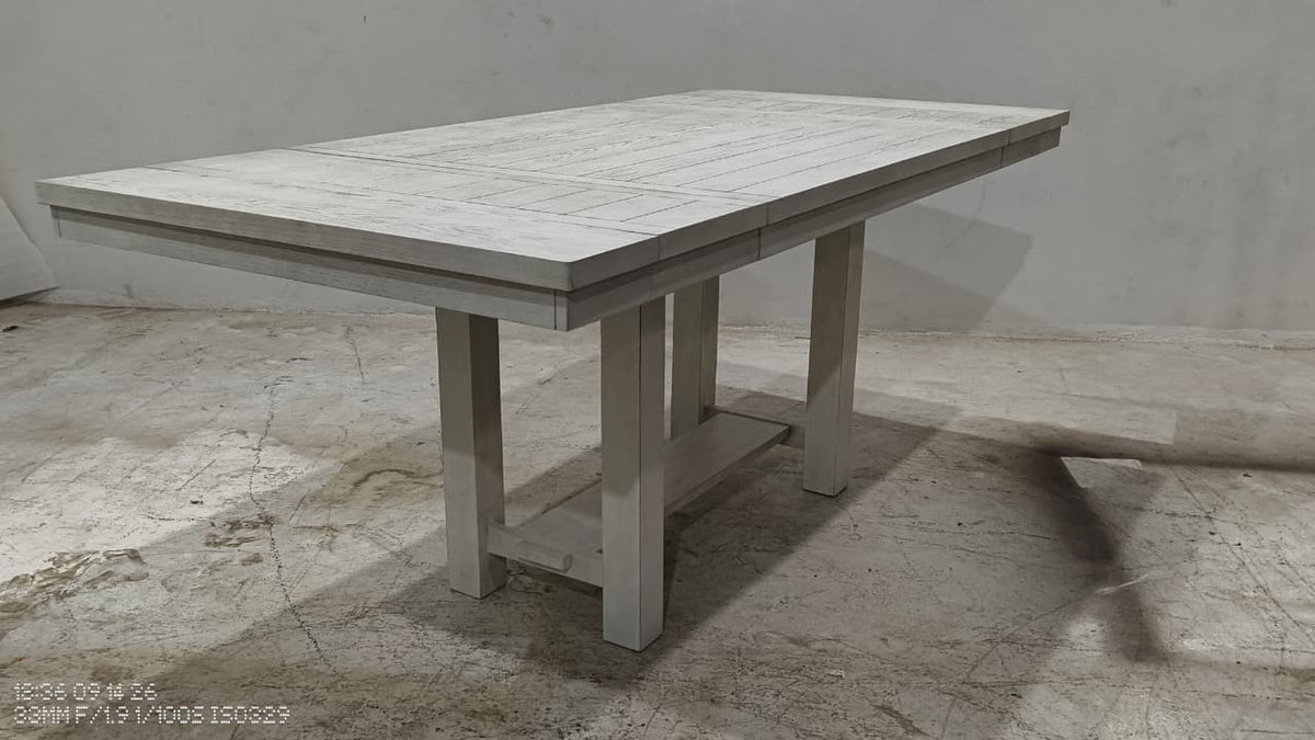 D642-32(2) - DINING TABLE - BLR WH