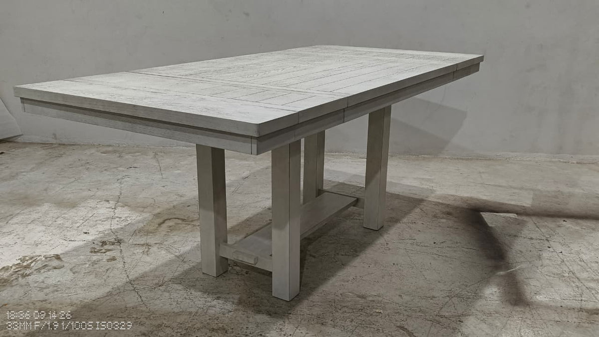 D642-32(2) - DINING TABLE - BLR WH