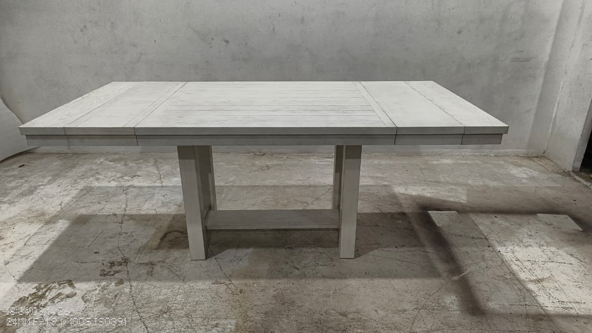 D642-32(2) - DINING TABLE - BLR WH